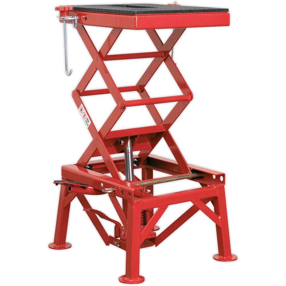 Sealey MC135 Hydraulic Off Road / Trials Bike / Motorcycle Lift 135kg