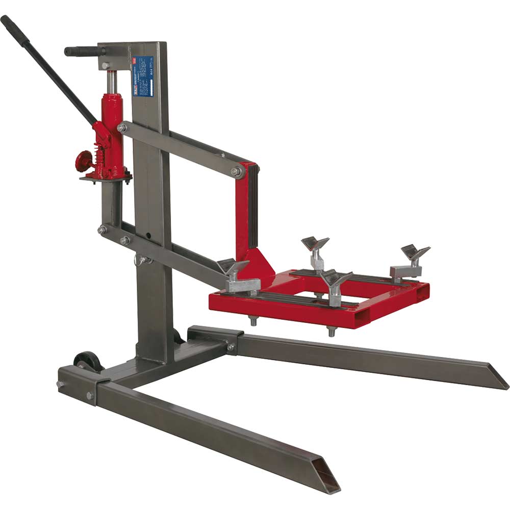 Sealey Single Post Hydraulic Motorcycle Lift 450Kg