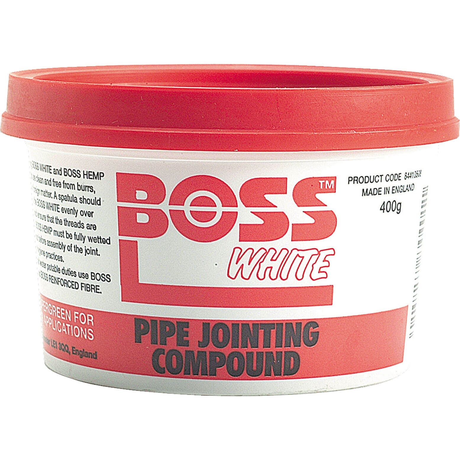 Image of Boss White Pipe Jointing Compound 400g