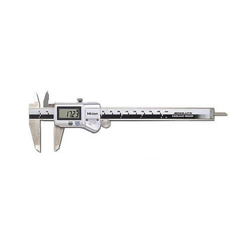 Image of Mitutoyo 500-752-10 Absolute Coolant Proof Digimatic Digital Vernier Calipers 150mm