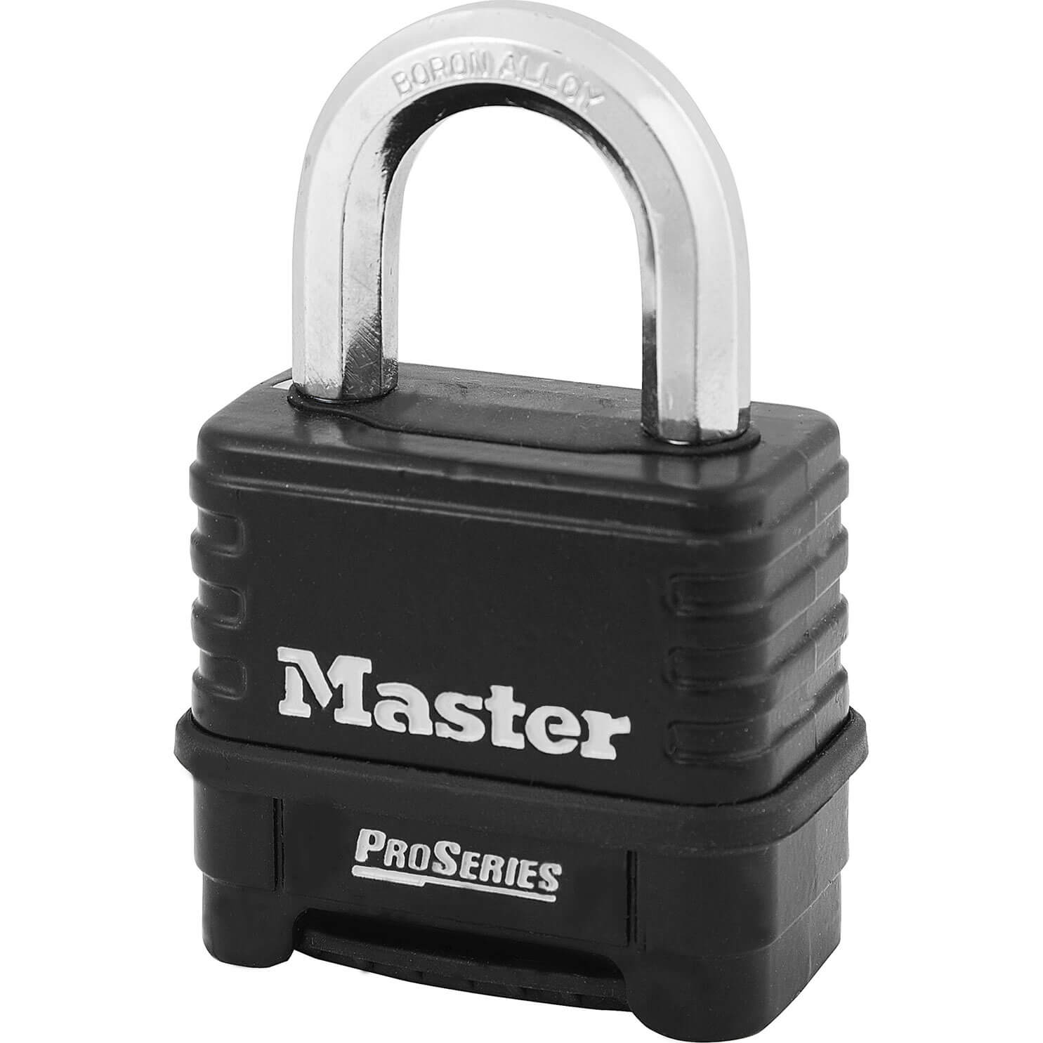 Image of Masterlock Pro Series Die Cast Zinc Body Combination Padlock 57mm Standard