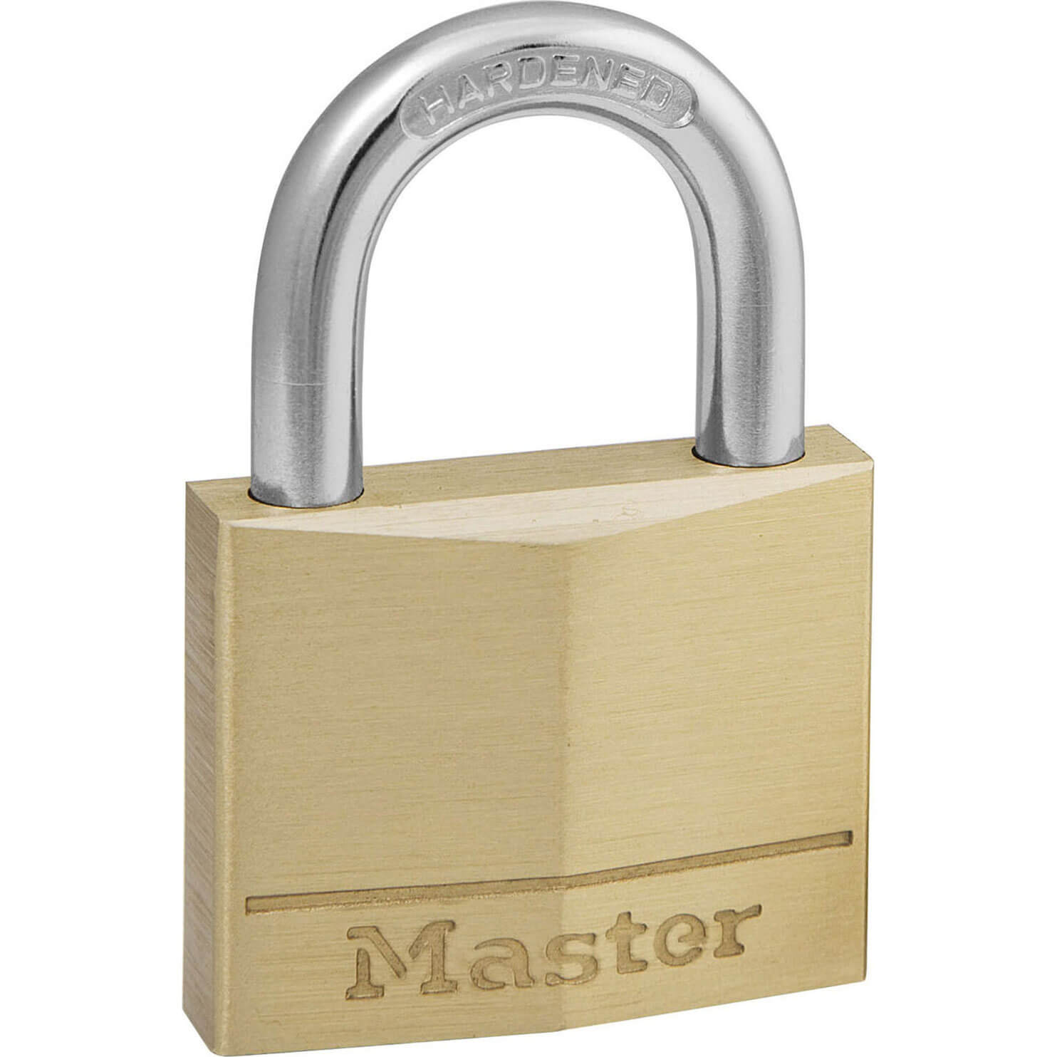 Image of Masterlock Solid Brass Padlock 40mm Standard