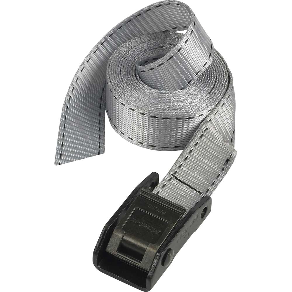 Photos - Other for recreation Master Lock Masterlock Tie Down Lashing Straps 5000mm Grey Pack of 1 MLK3112E 