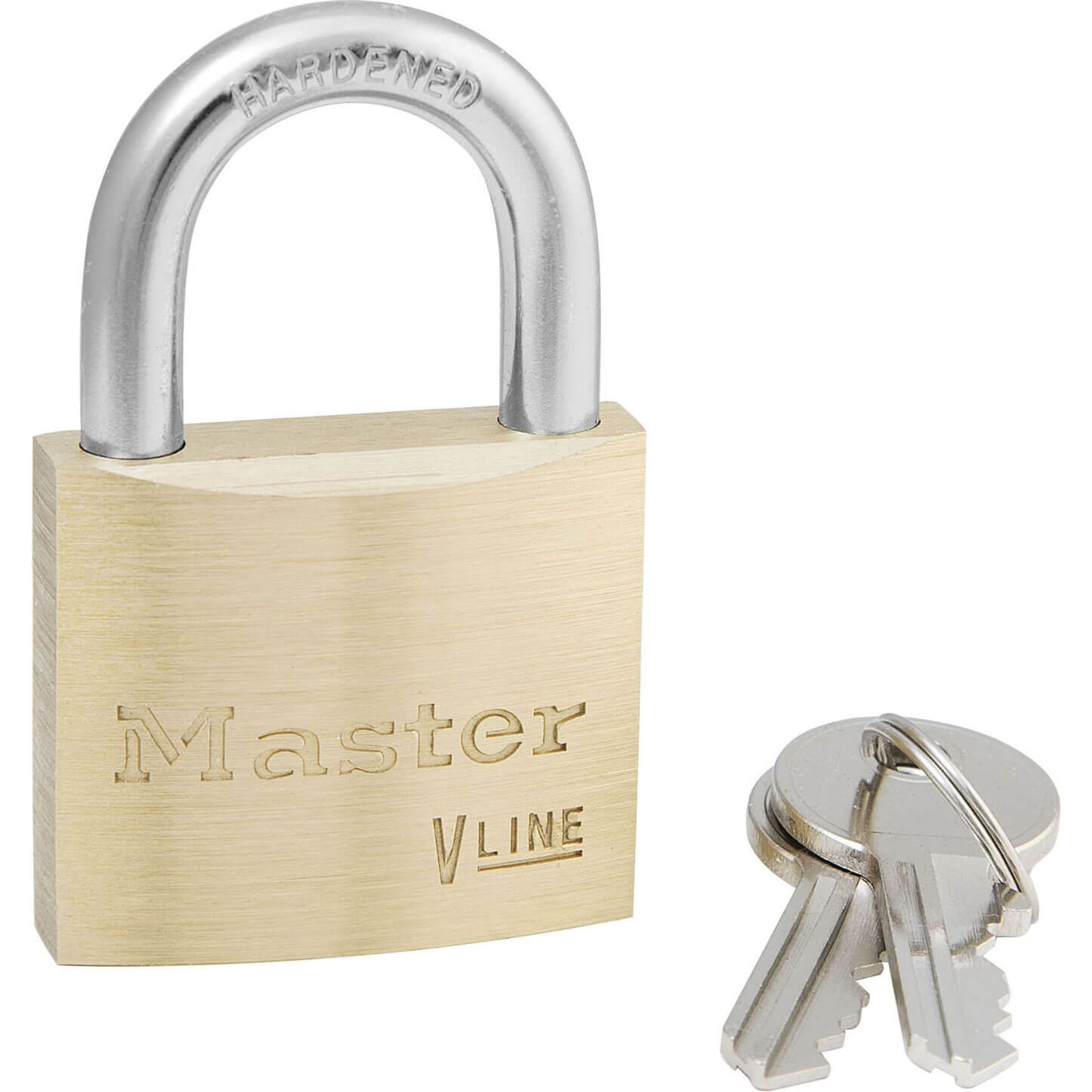 Photos - Door Lock Master Lock Masterlock V Line Brass Padlock Keyed Alike 40mm Standard 2341 4140KA1 