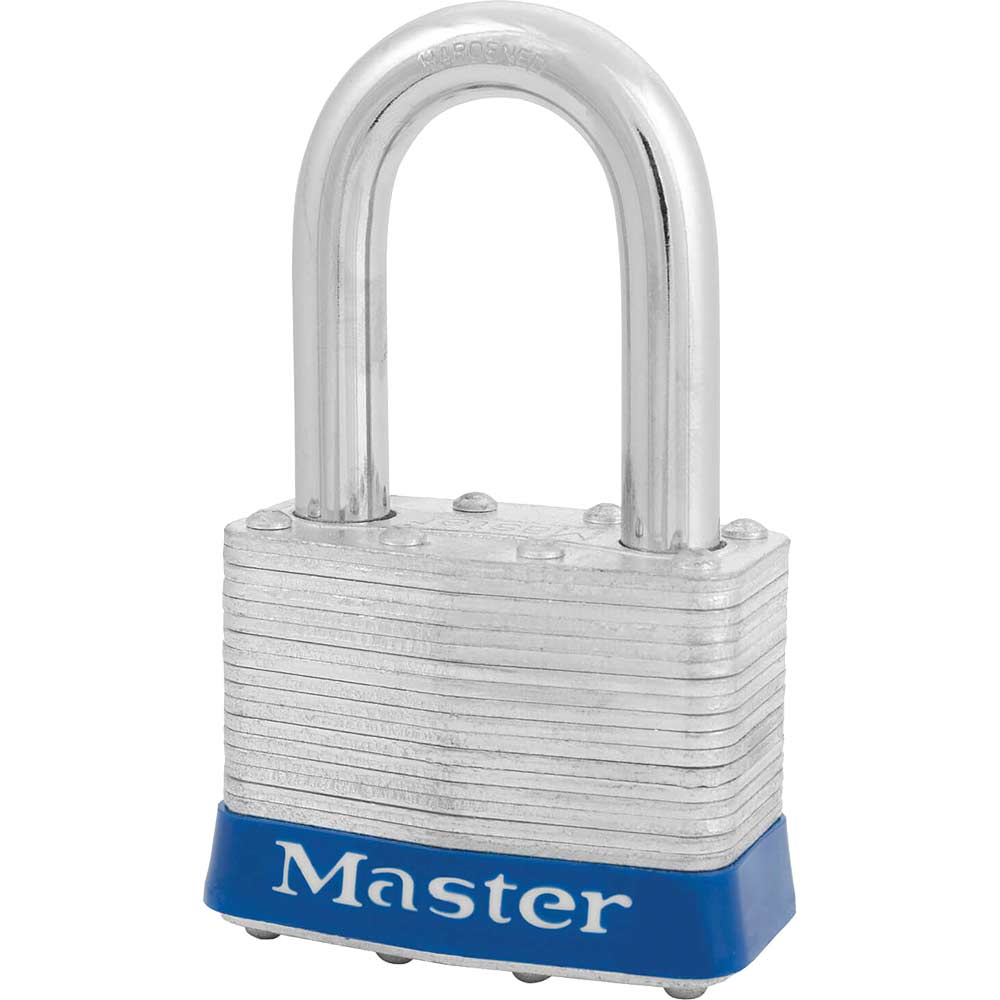 Image of Masterlock Laminated Steel Padlock Keyed Alike 51mm Long