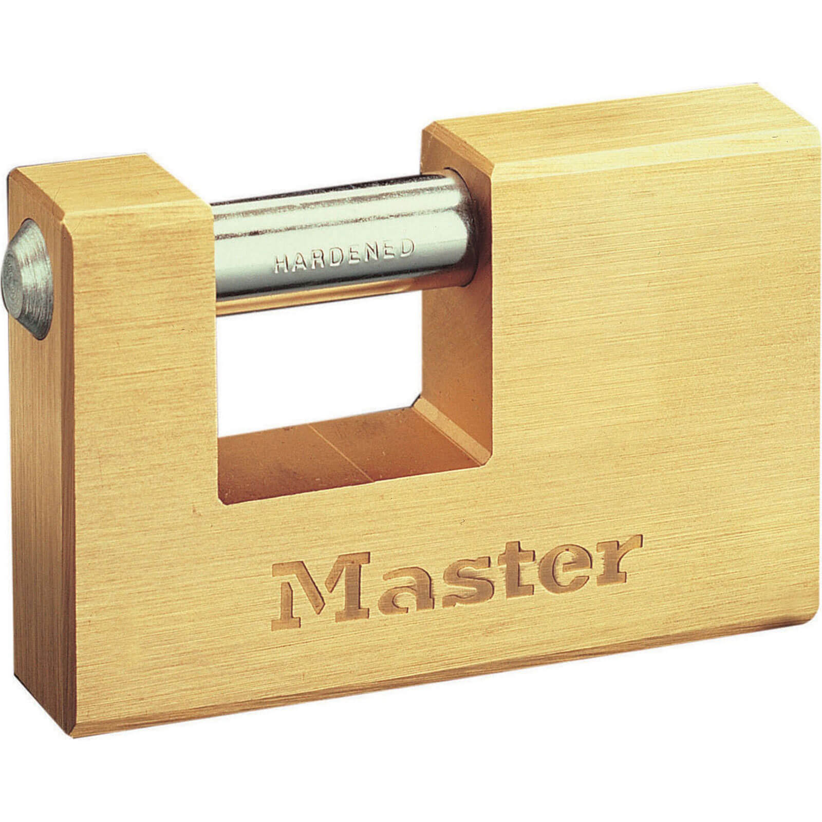Photos - Door Lock Master Lock Masterlock Rectangular Solid Body Shutter Padlock 63mm Standard 606 