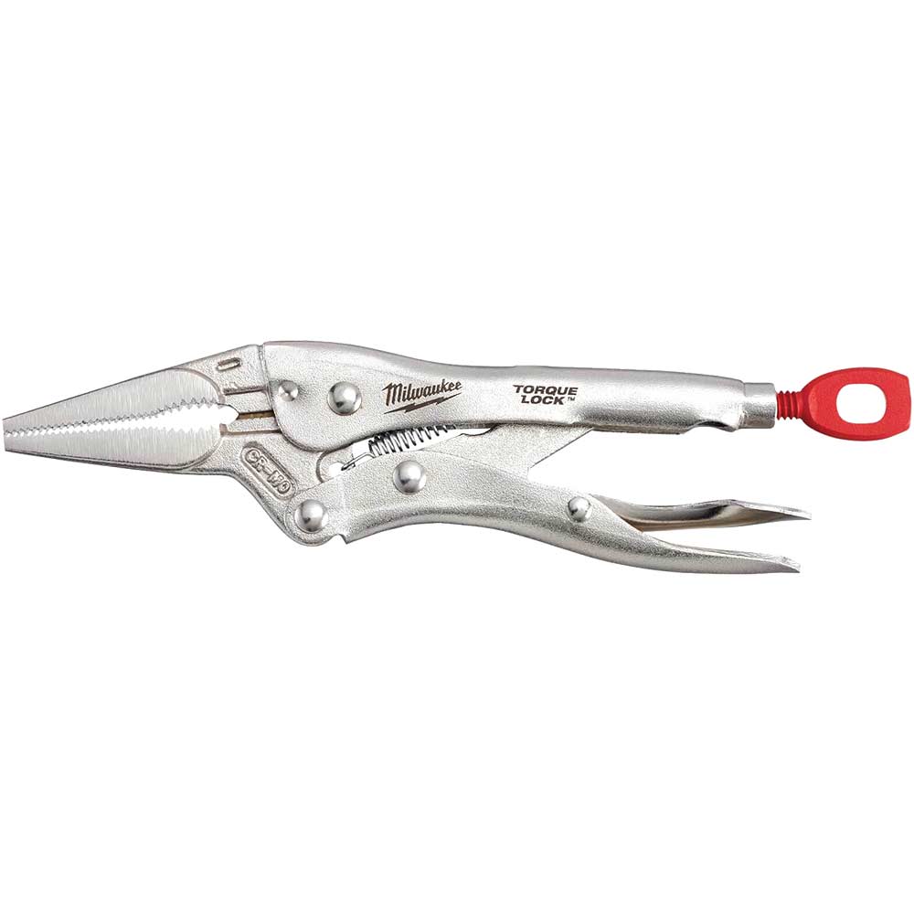 Image of Milwaukee Torque Long Nose Locking Pliers 150mm