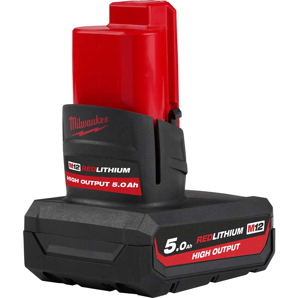 Photos - Power Tool Battery Milwaukee M12 HB5 12v Cordless High Output Li-ion Battery 5ah 5ah M12HB5 