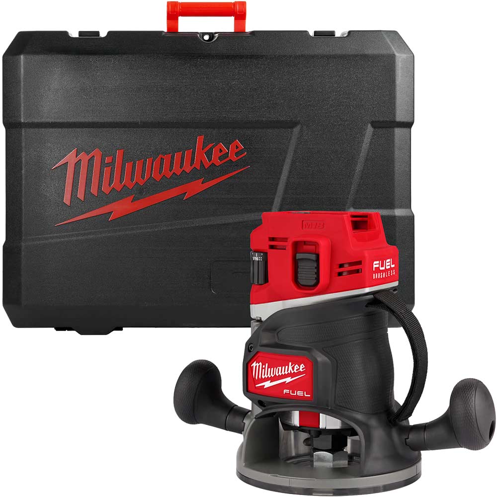 Milwaukee M18 FR12 Fuel 18v Cordless Brushless 1/2" Trim Router No Batteries No Battery Charger Case