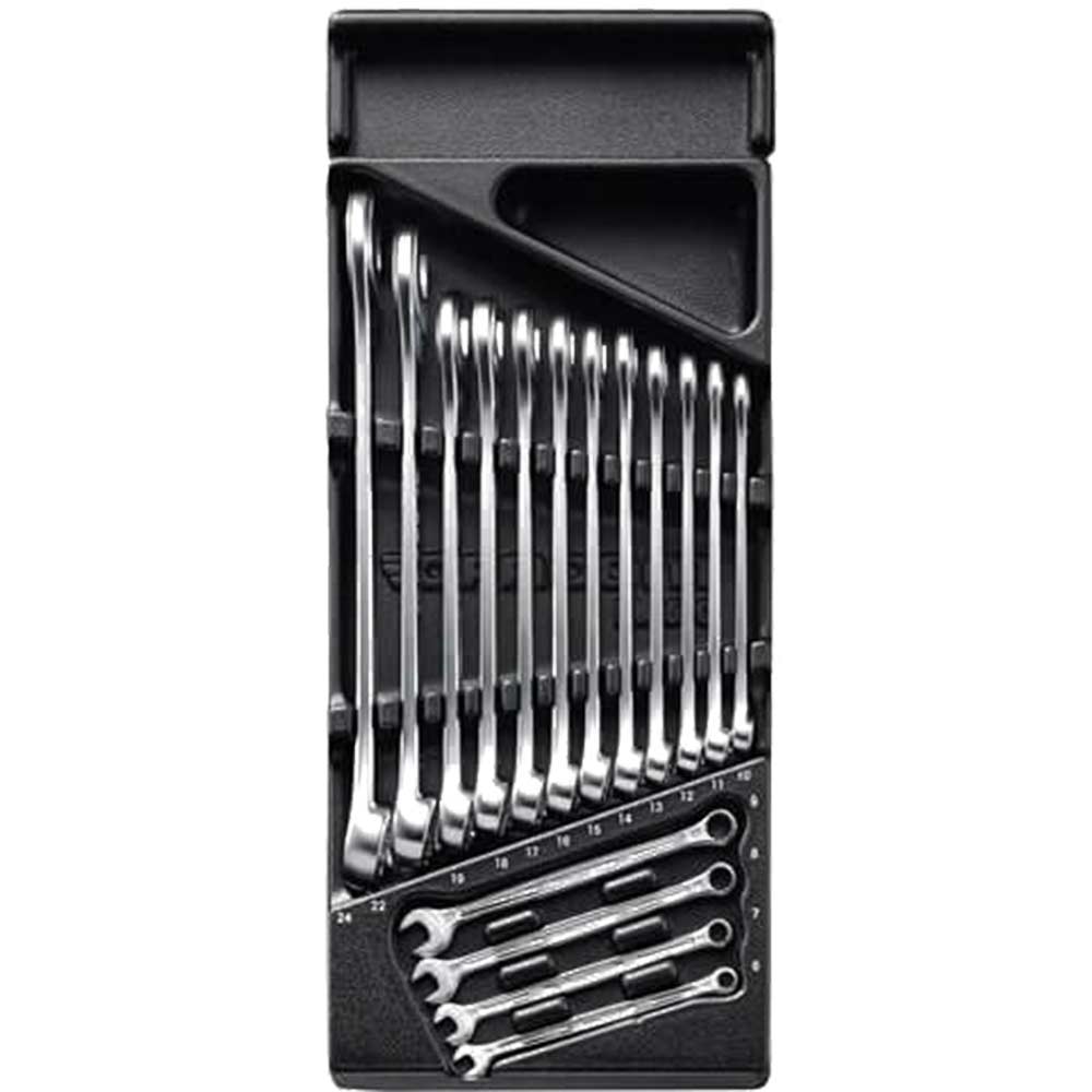 Facom MOD.440-1 16 Piece Combination Spanner Set in Module Tray