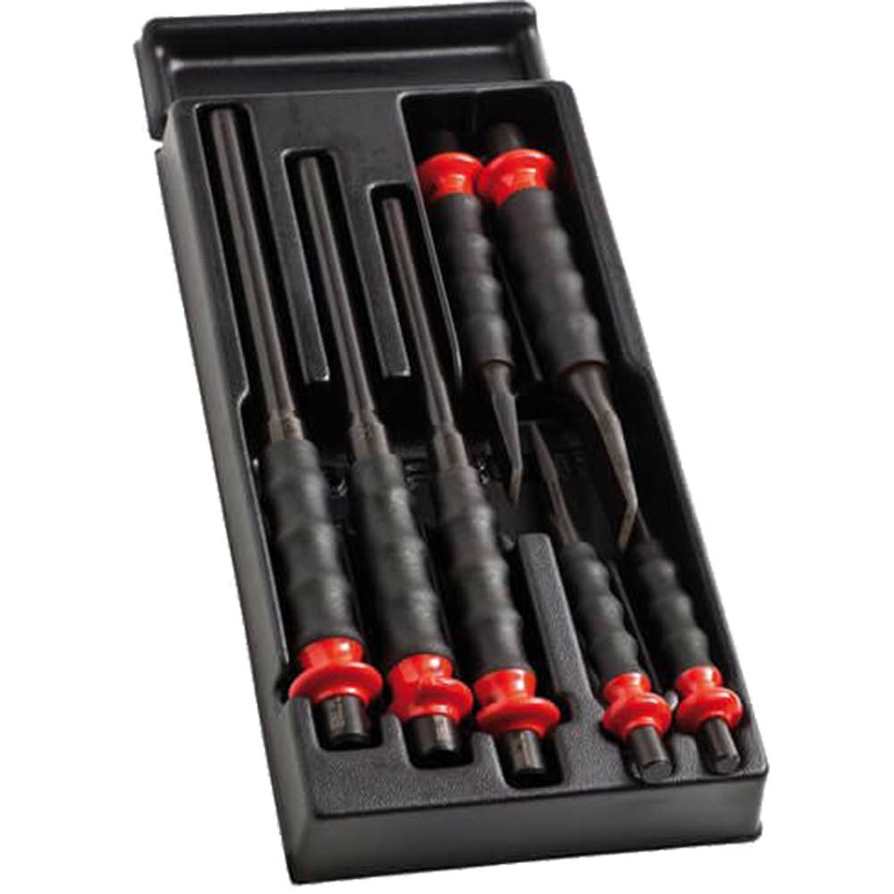 Facom MOD.CG1 7 Piece Drift Punch and Chisel Set in Module Tray