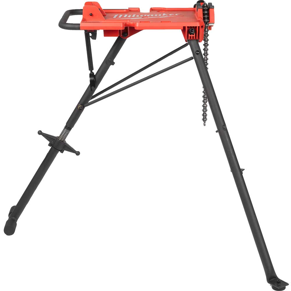 Milwaukee Mps Portable Pipe Stand And Chain Vice