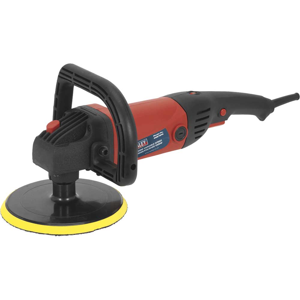 Sealey MS875PS Variable Speed Sander Polisher 180mm 240v