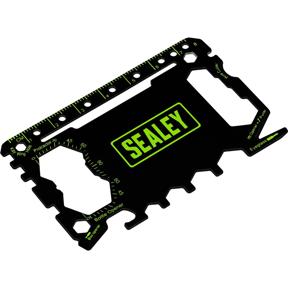 Sealey 50 in 1 Pocket Credit Card Multi Tool