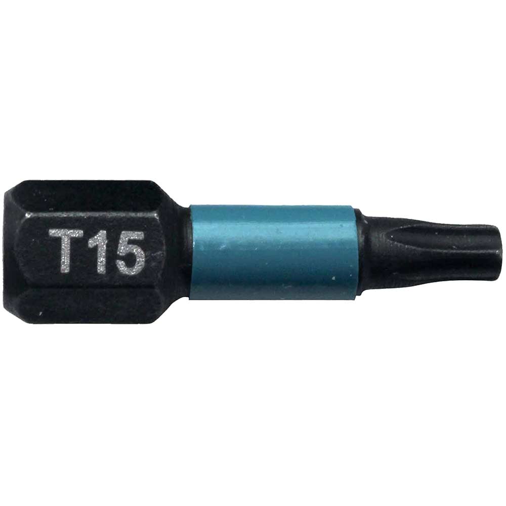 Makita Impact Black Torsion Torx Screwdriver Bits T25 25mm Pack of 2