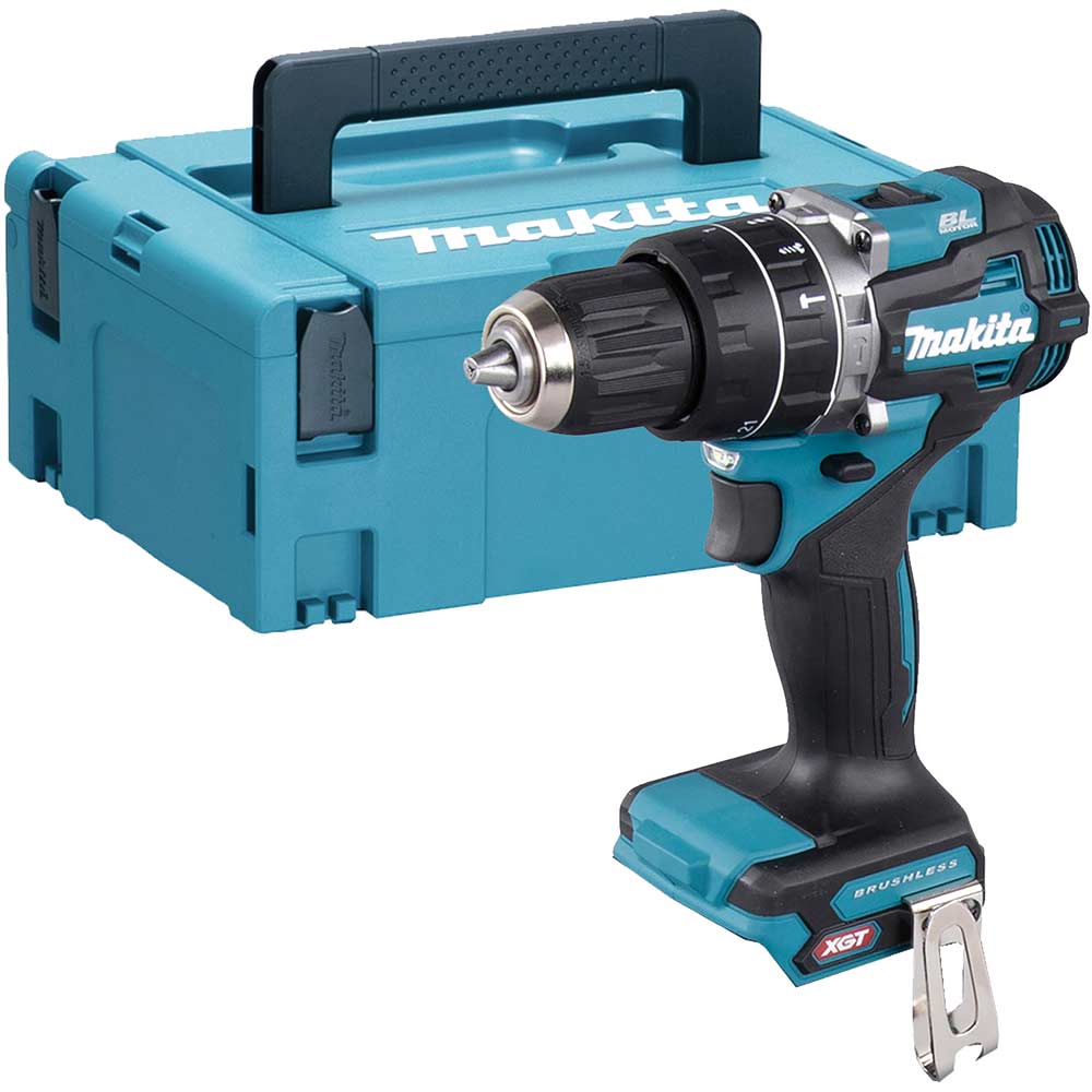 Makita HP002G 40v Max XGT Cordless Brushless Combi Drill No Batteries No Battery Charger Case