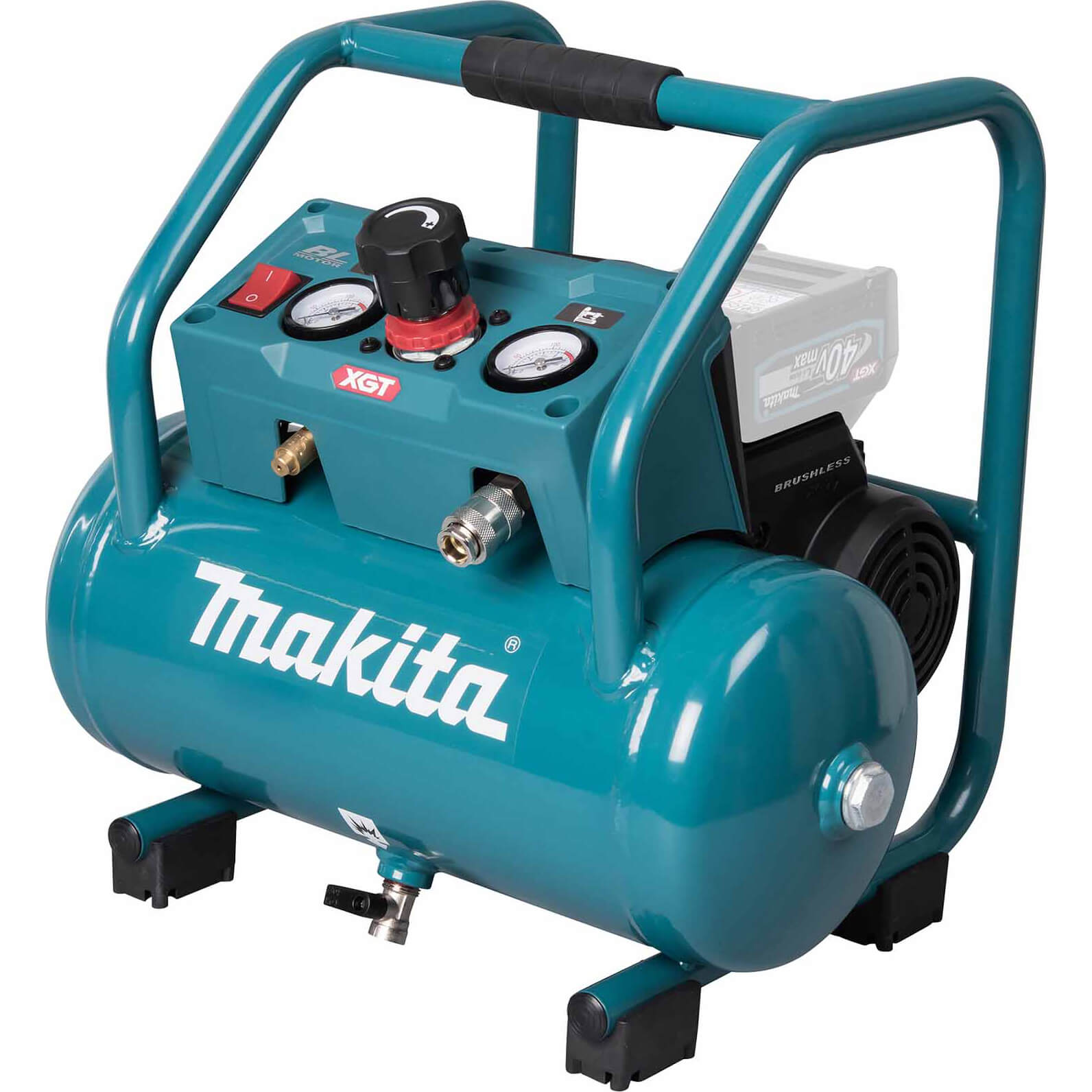 Image of Makita AC001G 40v Max XGT Cordless Brushless Air Compressor No Batteries No Charger