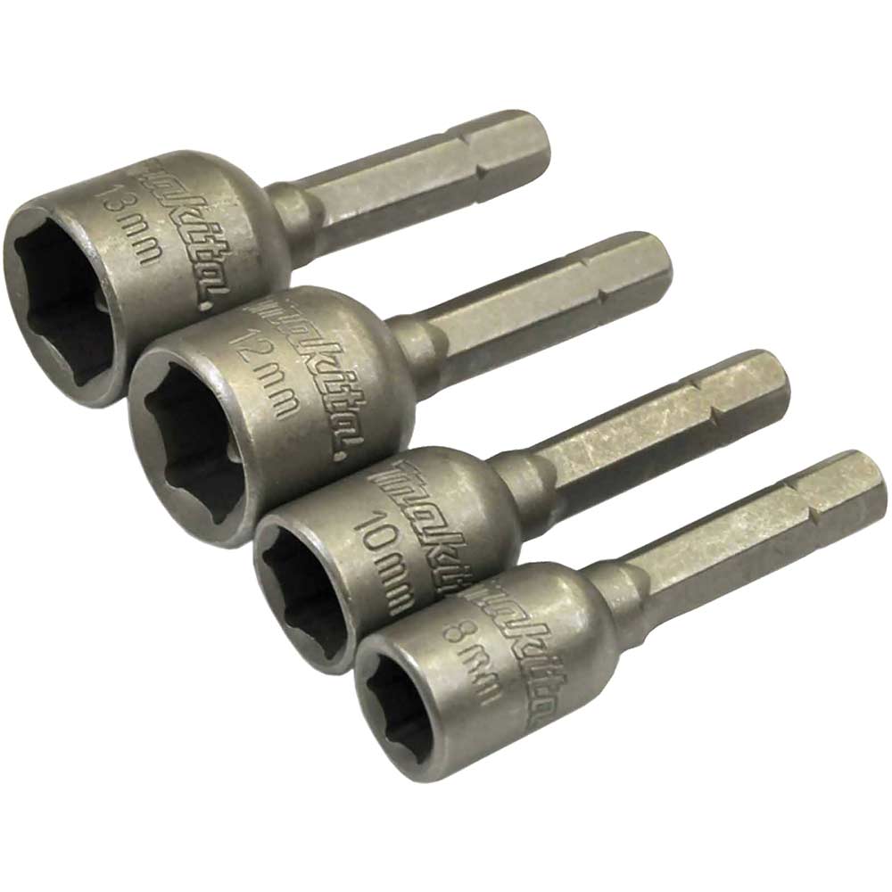 Makita 4 Piece Magnetic Nut Setter Set