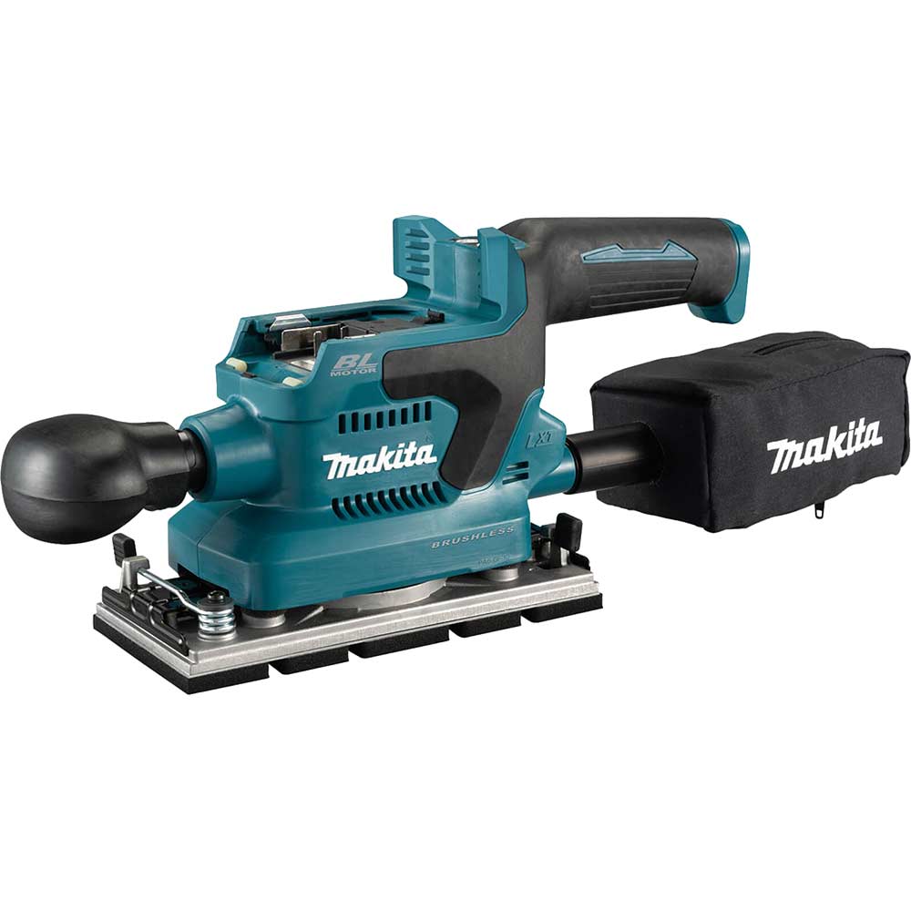 Makita DBO381 18v LXT Cordless Brushless Finishing Sander No Batteries No Battery Charger No Case