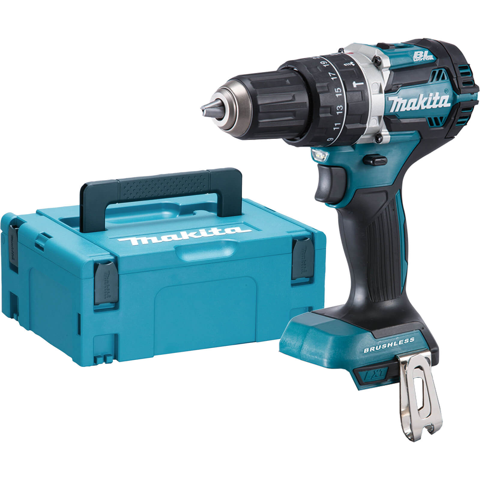 Makita DHP484 18v LXT Cordless Brushless Combi Drill No Batteries No Charger Case