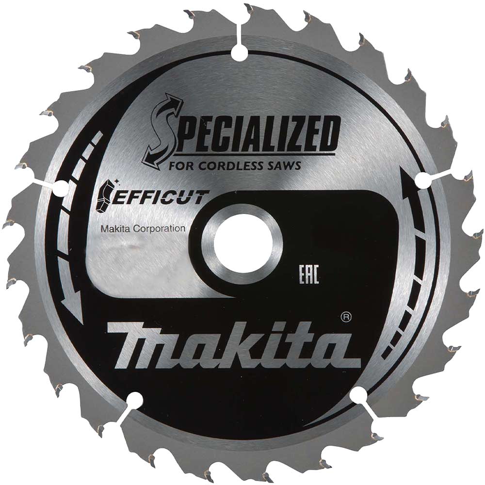 Makita SPECIALIZED Efficut Circular Saw Blade for Wood Cutting 260mm 24T 30mm