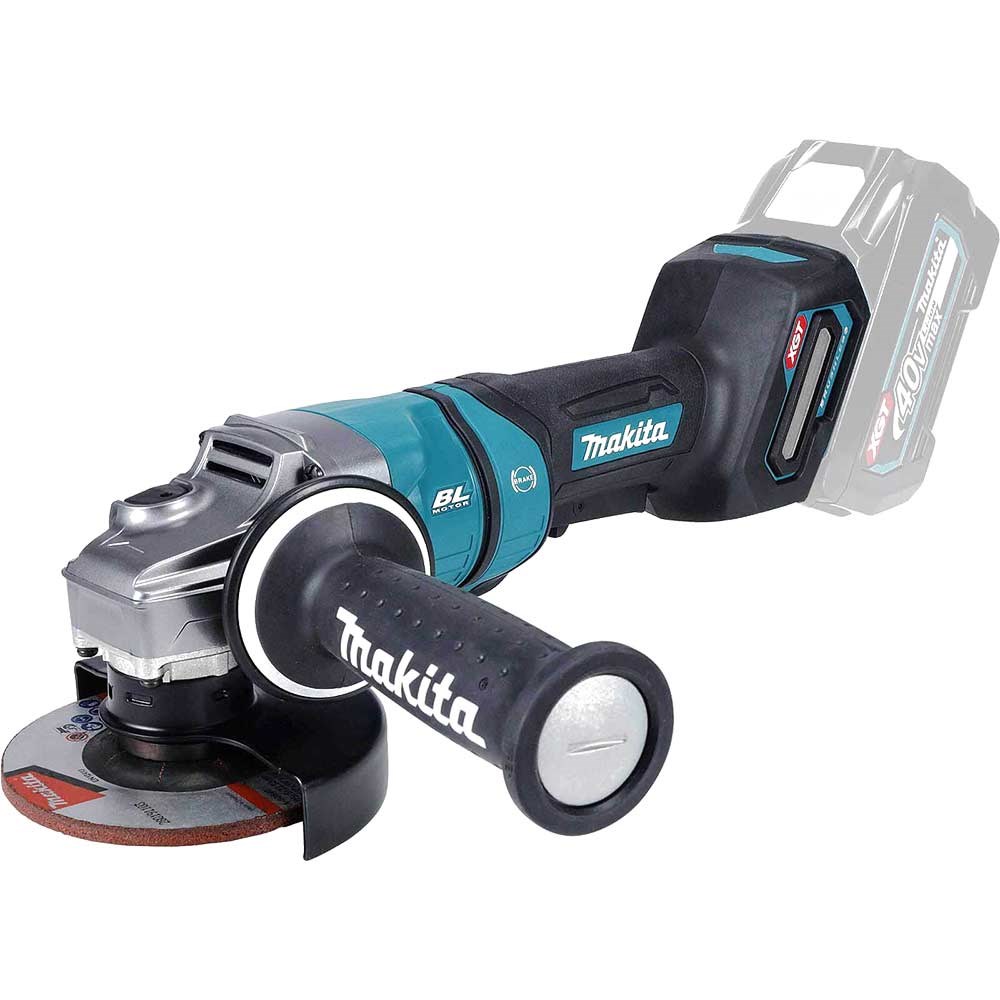 Makita GA049G 40v Max XGT Cordless Brushless Angle Grinder 115mm