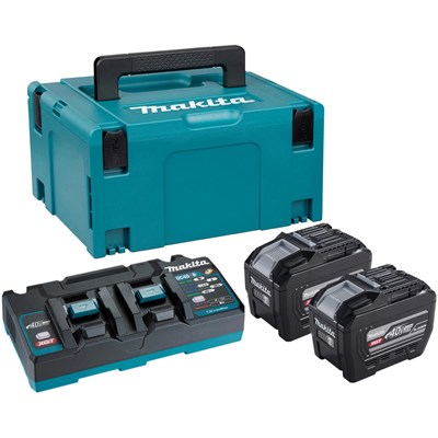 Makita 40v XGT Power Source Kit 2 x 8ah Batteries and Charger