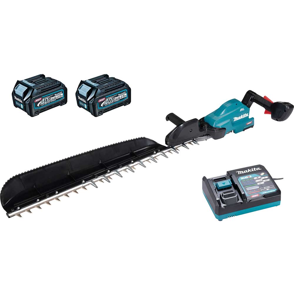 Photos - Lawn Mower Makita UH014G 40v Max XGT Cordless Brushless Hedge Trimmer 750mm 2 x 2.5ah 