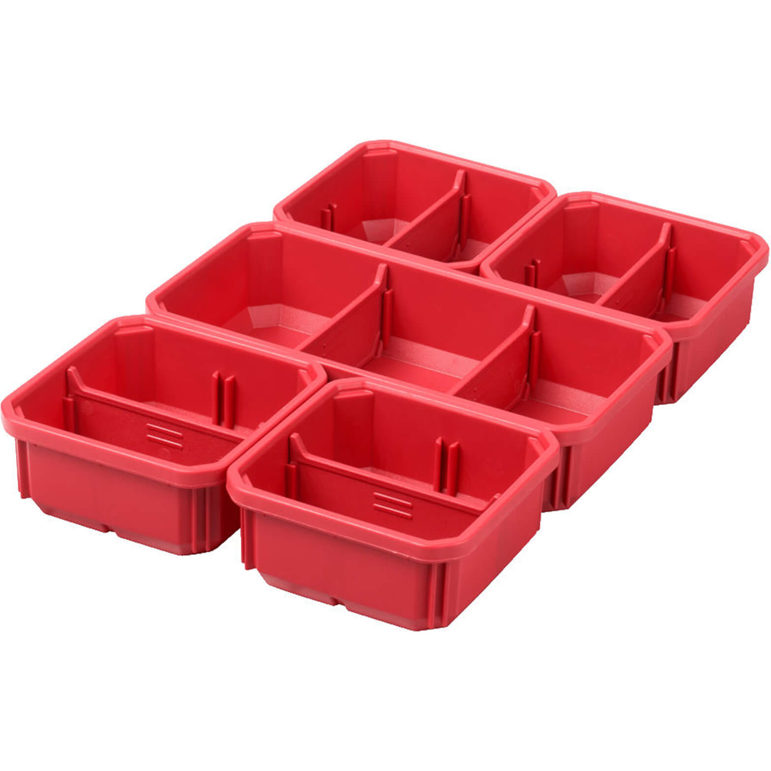 Photos - Tool Box Milwaukee Bins for Packout Slim Organizer and Compact Slim Organizer 49324 