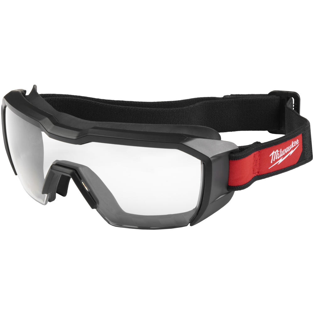 Milwaukee Black Vented Low Profile Safety Goggles