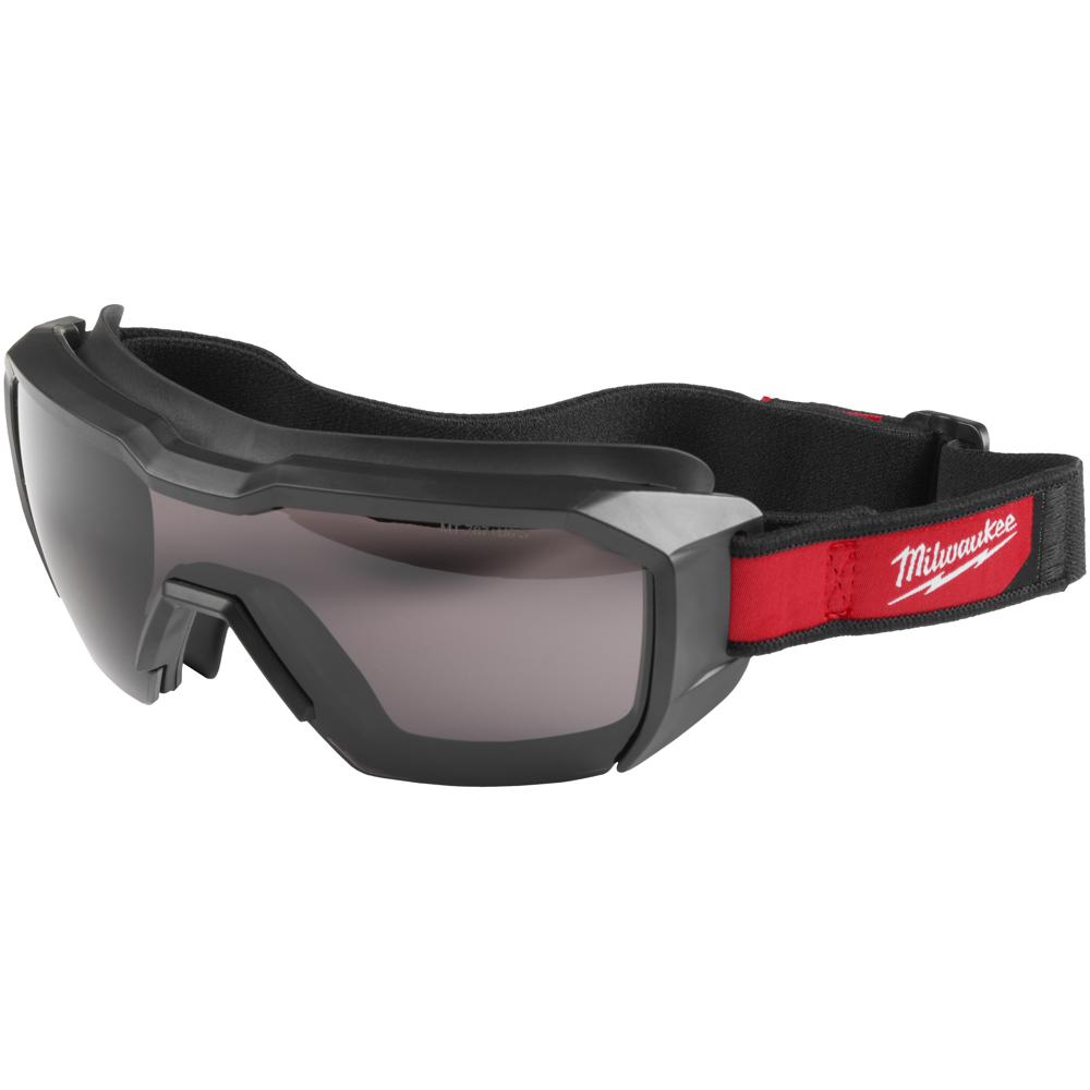 Milwaukee Black Vented Low Profile Safety Goggles