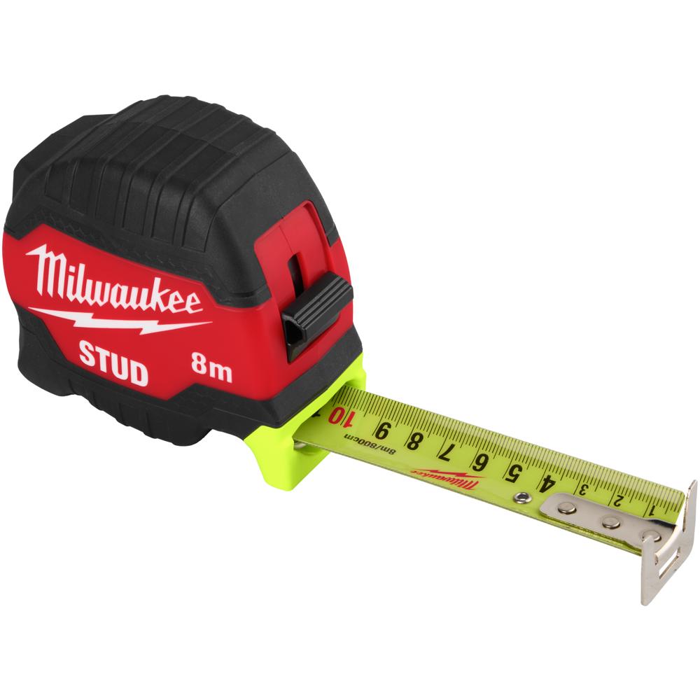 Photos - Tape Measure and Surveyor Tape Milwaukee STUD Gen 3 Tape Measure Metric Metric 8m 33mm 4932498765 