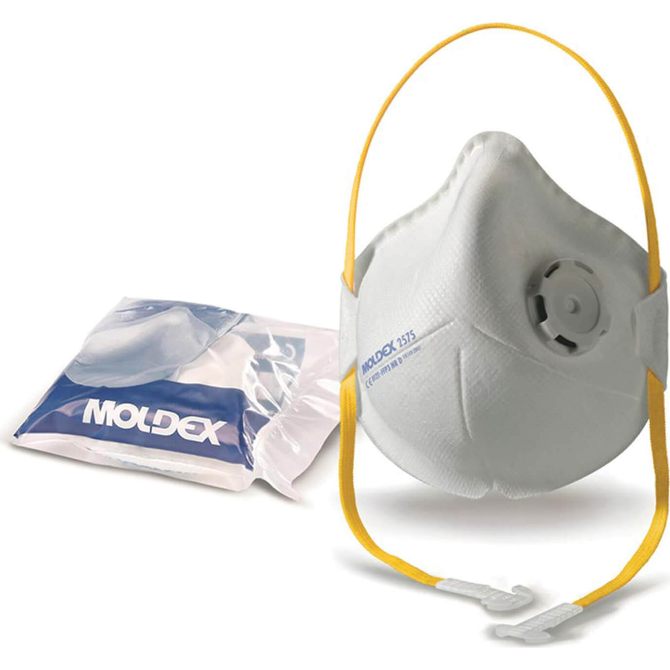 Image of Moldex 2575 Moulded Disposable Smart Pocket Dust Mask FFP3 Pack of 10