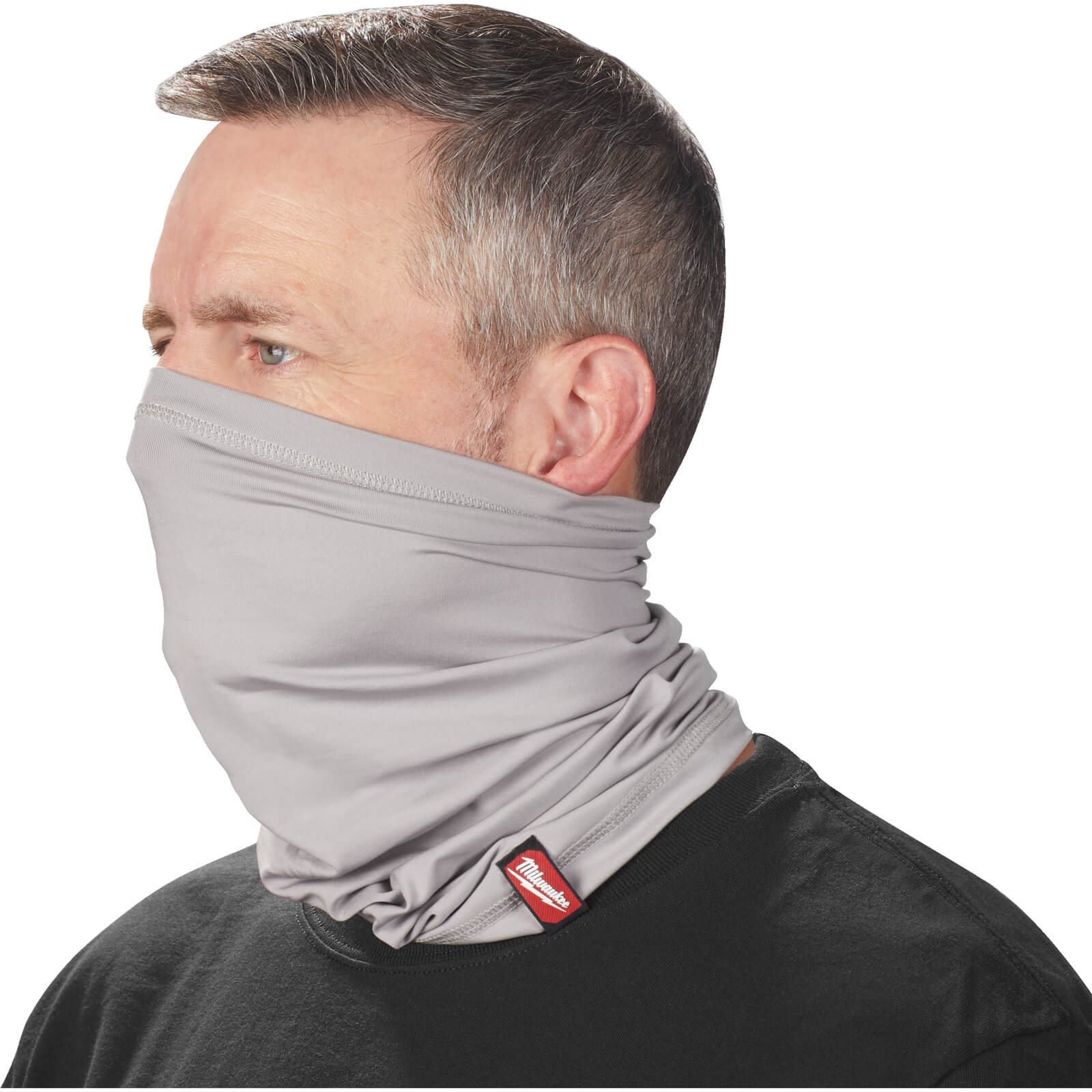 Image of Milwaukee NGFM Snood Neck Gaiter Warmer Grey One Size