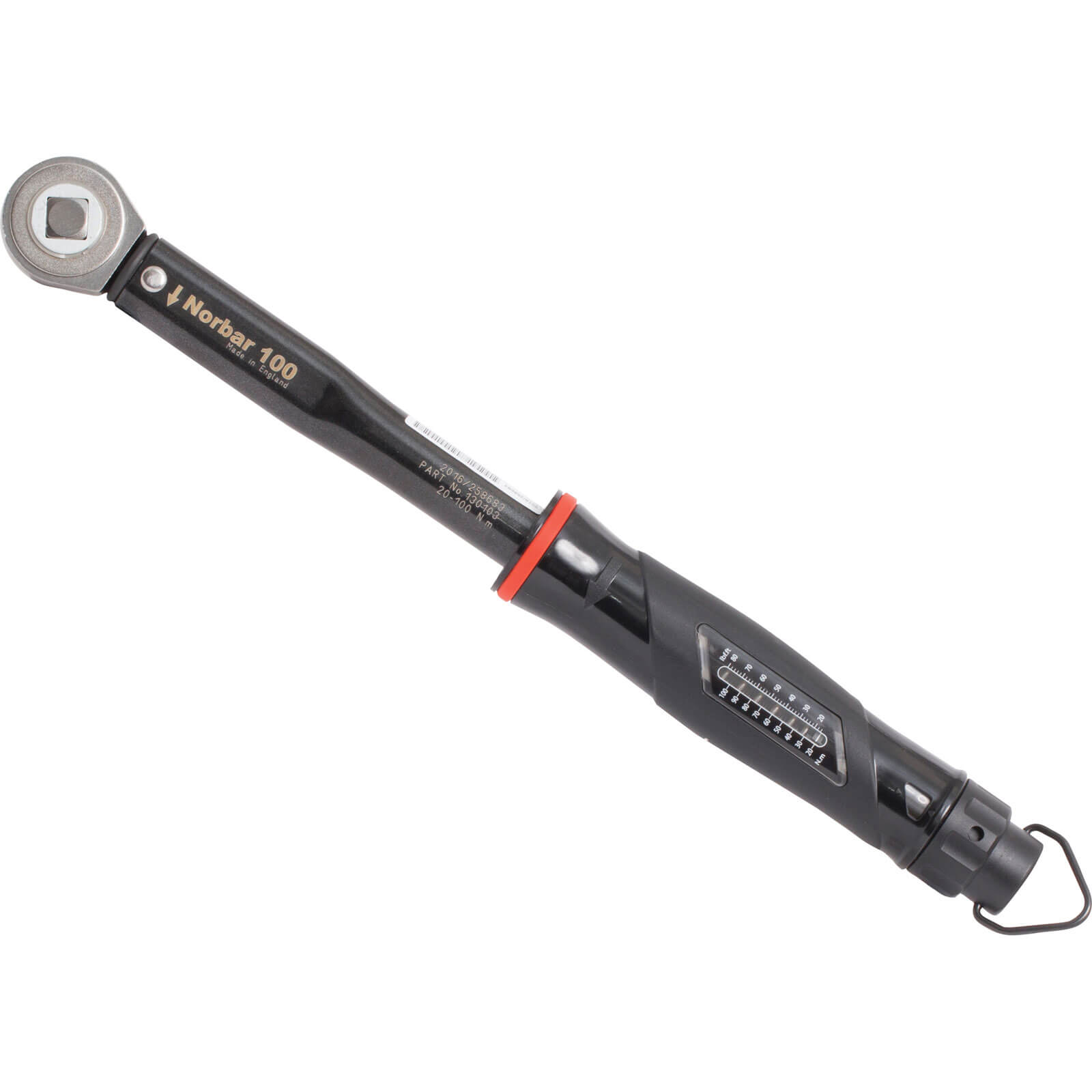 Image of Norbar 1/2" Nortorque Adjustable Dual Scale Ratchet Torque Wrench 1/2" 20Nm - 100Nm