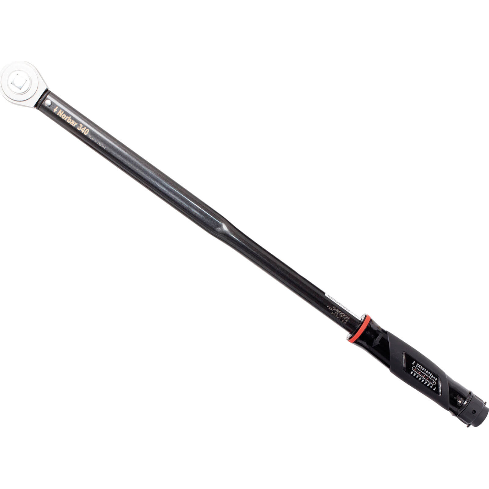 Image of Norbar 1/2" Nortorque Adjustable Dual Scale Ratchet Torque Wrench 1/2" 60Nm - 340Nm
