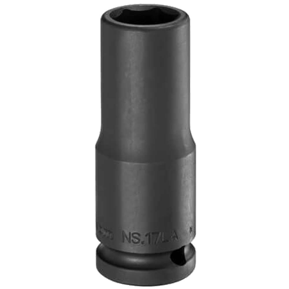 Image of Facom 1/2" Drive Deep Hexagon Impact Socket 1/2" 18mm