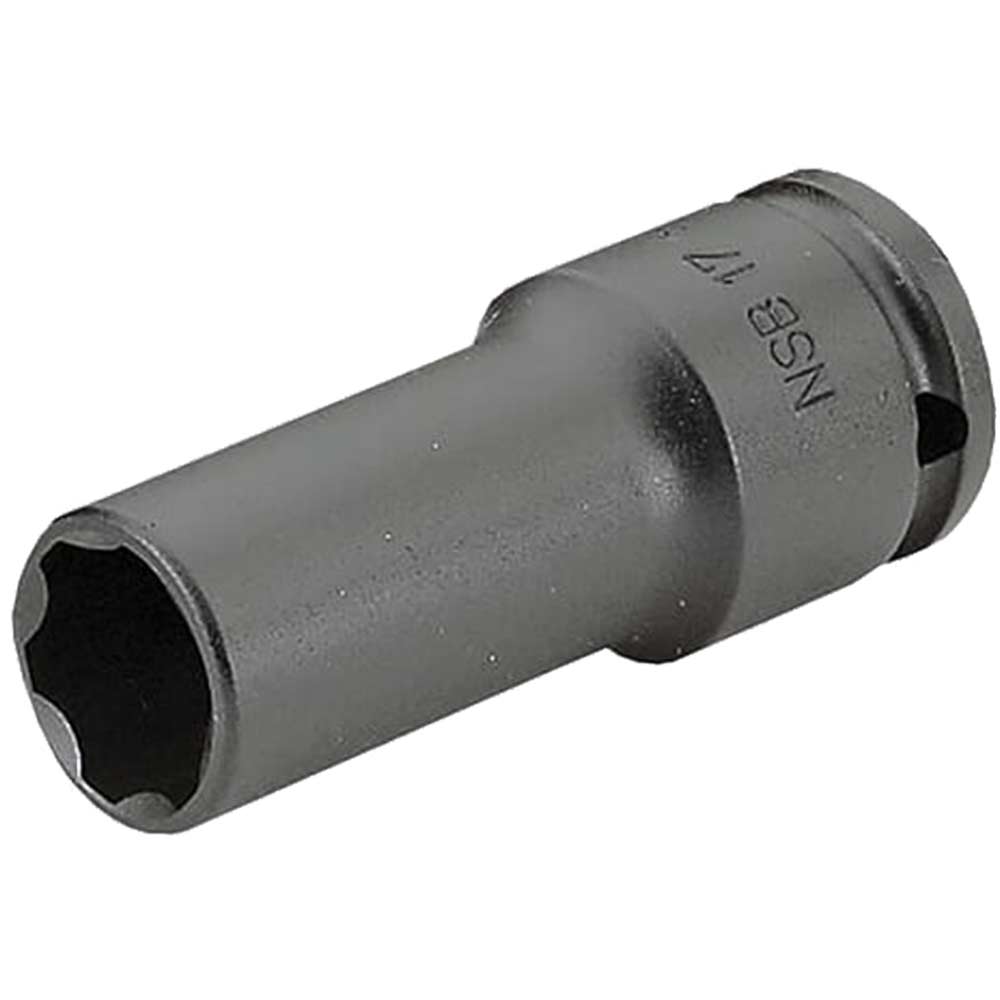 Facom 1/2" Drive Deep Thin Wall Hexagon Impact Socket 1/2" 15mm