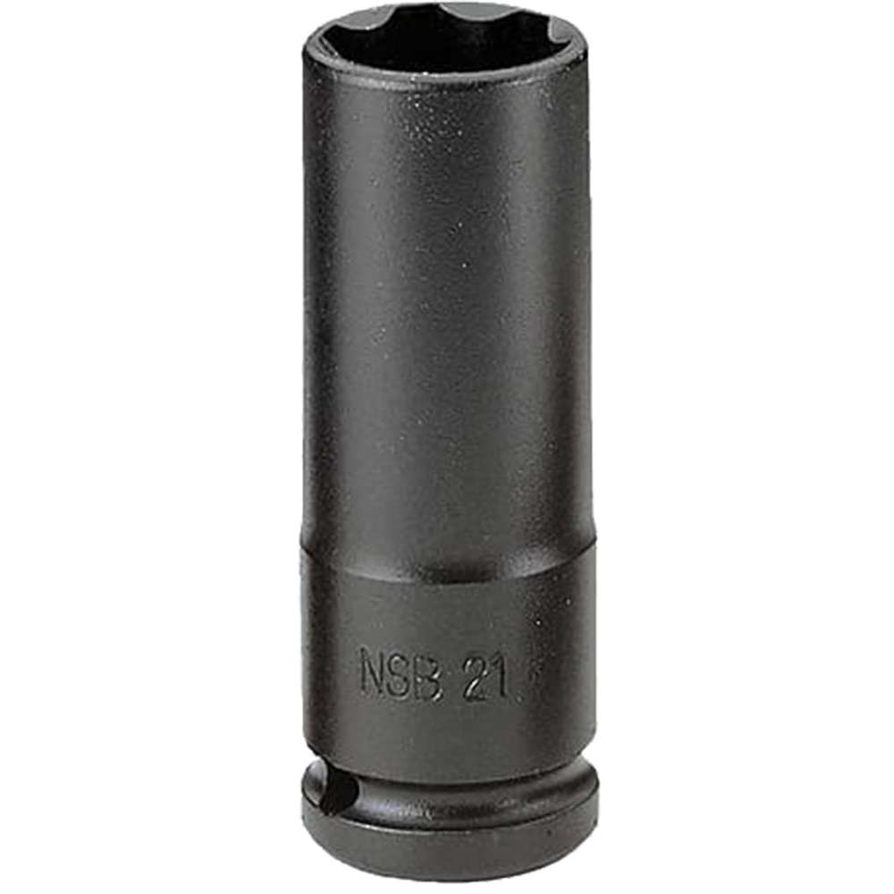 Facom 1/2" Drive Deep Thin Wall Hexagon Impact Socket 1/2" 24mm