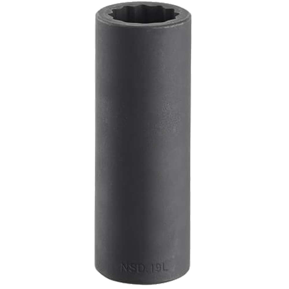 Image of Facom 1/2" Drive Deep Bi Hexagon Impact Socket 1/2" 19mm