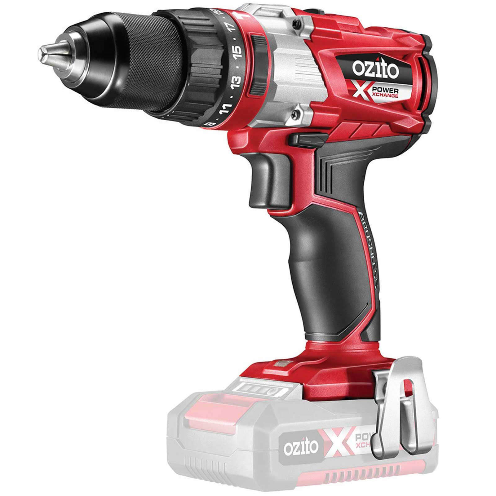 Image of Ozito PXBHS 18v Cordless Brushless Combi Drill No Batteries No Charger No Case