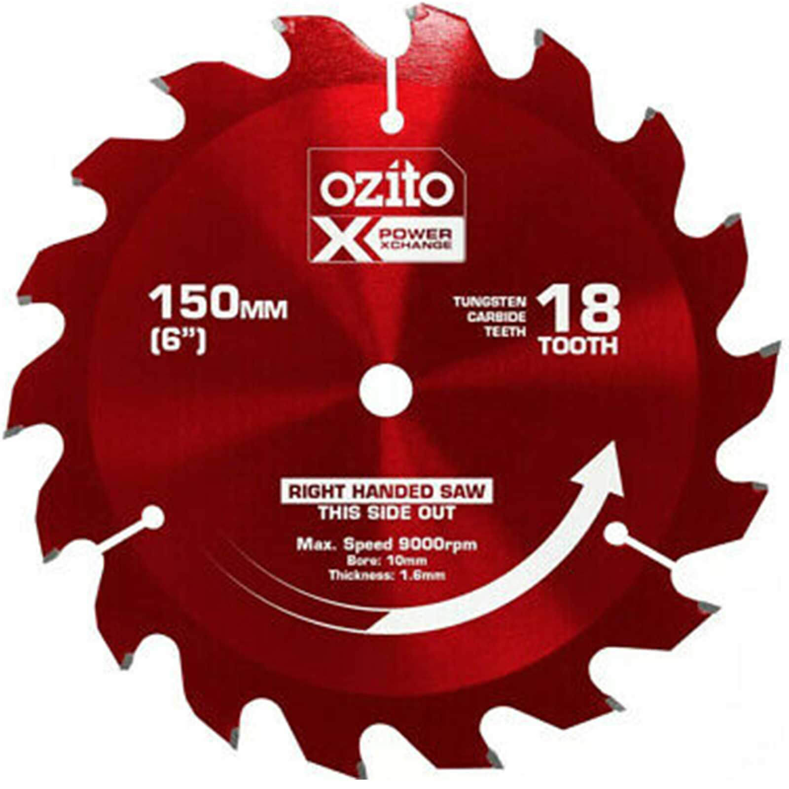 Image of Ozito PXCSB Circular Saw Blade 150mm 18T 10mm