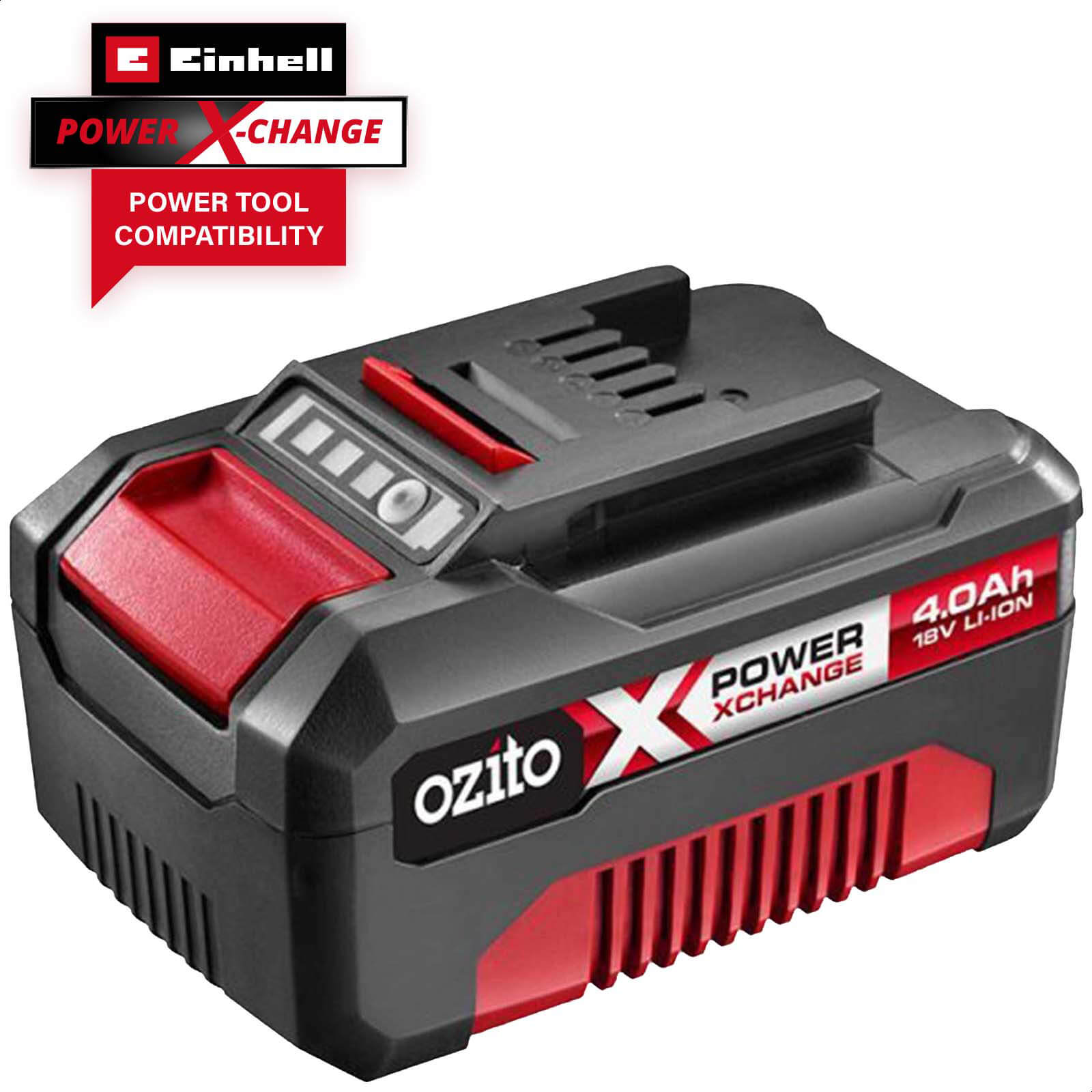 Photos - Power Tool Battery Ozito Genuine 18v Cordless Power X-Change Li-ion Battery 4ah 4ah PXB-004U 