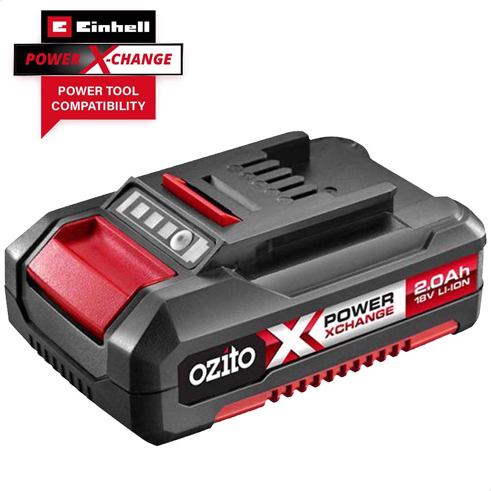 Image of Ozito Genuine 18v Cordless Power X-Change Li-ion Battery 2ah 2ah