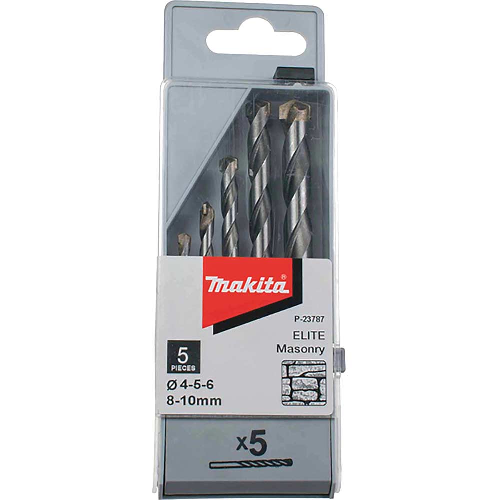 5 Piece Elite Masonry Drill Bit Set