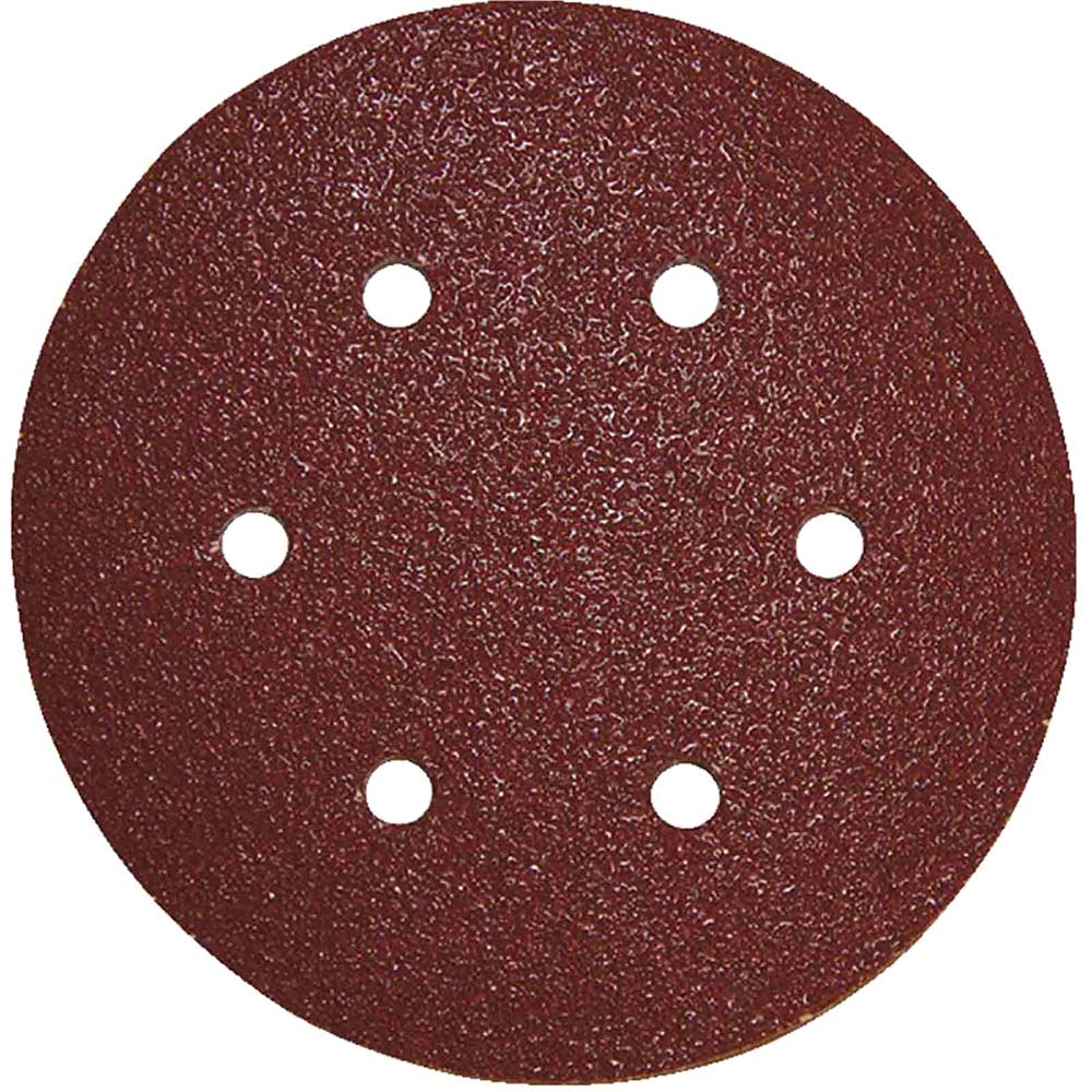 Makita Red Sanding Disc 150mm 150mm 80g Pack of 10 in UK Specification
