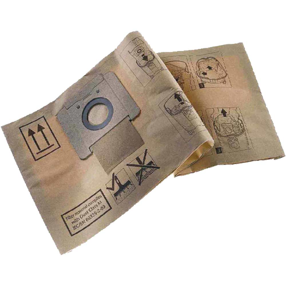 Makita Genuine P-70203 Filter Dust Bags for 447L/M Pack of 5