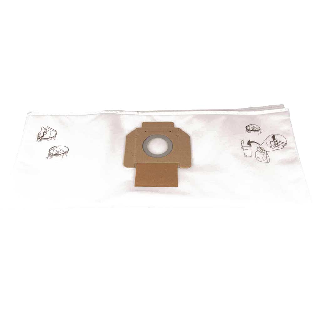 Image of Makita Genuine Fleece Dust Bags for VC3012M & VC4210M Pack of 5