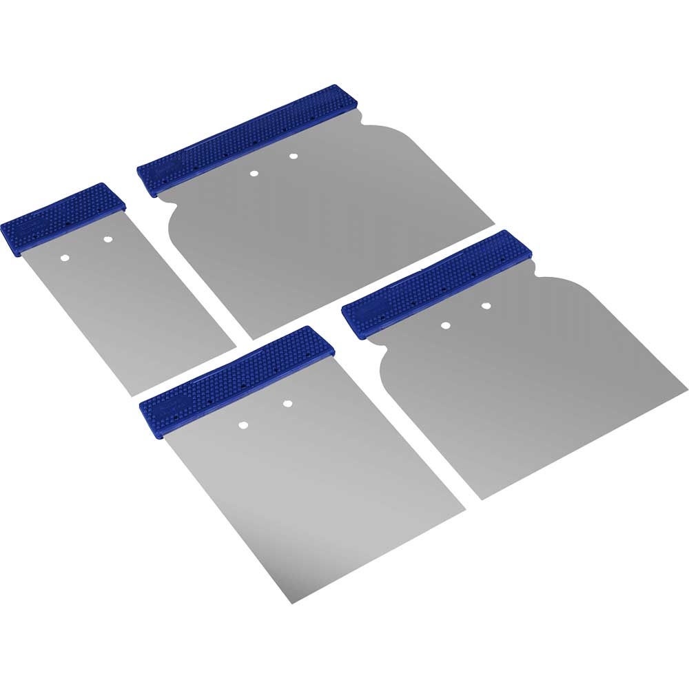 Sealey 4 Piece Body Filler Applicator Set