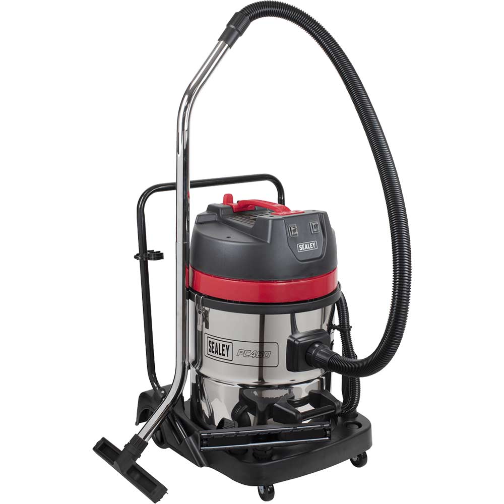 Sealey PC460 Wet and Dry Vacuum Cleaner 60L 240v